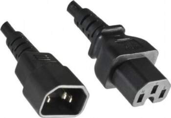 Mercodan Power extension cable Black