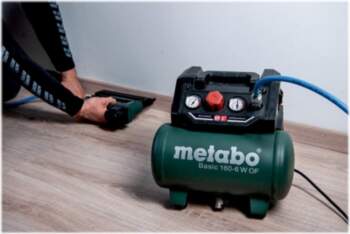 METABO. BASIC 160-6 W OF COMPRESSOR