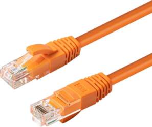 MicroConnect CAT6A UTP 2m Orange LSZH