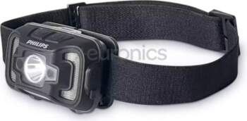 Philips Rechargeable Sensor Headlamp, melna -