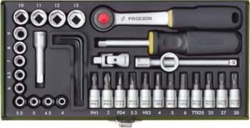 Proxxon 23 080 Set Combination screwdriver