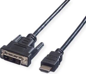 VALUE Kabel DVI (18+1) ST -