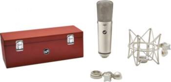Warm Audio WA-87R2 microphone Grey Studio