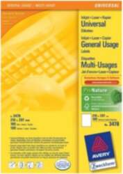 AVERY Zweckform Avery Multi-Function Labels White