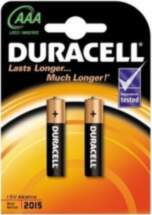 Baterijas Duracell AAA Alkaline 2pack