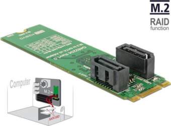 DeLOCK - Speichercontroller (RAID) - 2
