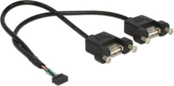 DeLOCK - USB-Kabel intern auf extern
