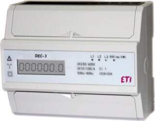 ETI METER ELECTRICITY MODULAR 3F DEC-3