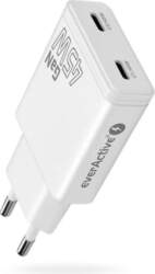 EVERACTIVE Charger GaN 2x USB-C Quick