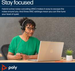 HP Poly Poly Blackwire 8225 Microsoft