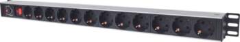 Intellinet Vertical Rackmount 12-Output Power Distribution