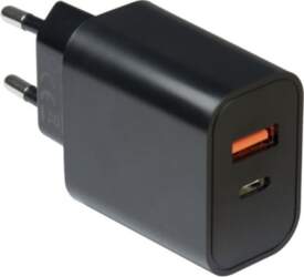 Inter-Tech Ladegerät PD-2120, USB-C + USB-A