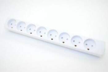 Mercodan Power strip with 8 outlets