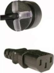 Mercodan SmarTplug DK-netkabel sort