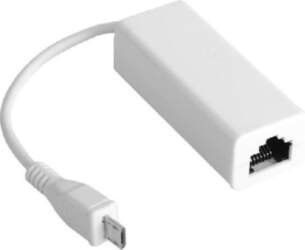 MicroConnect USB MICRO to Ethernet, White