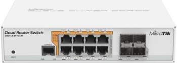 MikroTik | Cloud Router Switch CRS112-8P-4S-IN