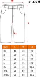 NEO tools 81-276-M protective shorts