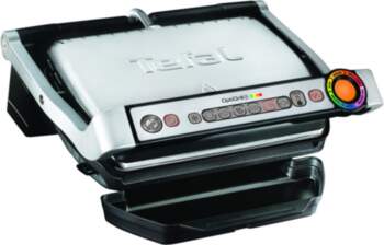 TEFAL Grils OptiGrill+ ,2000 W, tērauda