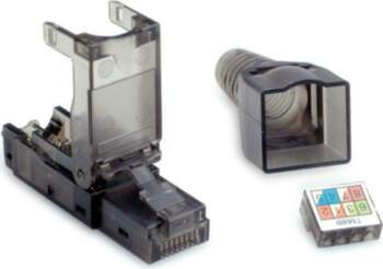 Value Wire Connector Rj45 Black,