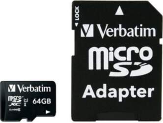 VERBATIM 64 GB SD Micro (SDXC)