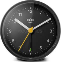 Braun BC12, melna - Modinātājpulkstenis