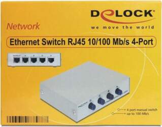 DeLock - Switch - 4 x