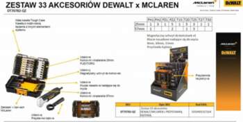 DEWALT 33pc accessory kit w/ angle