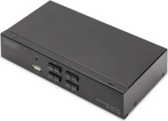 Digitus KVM Switch, 4x1 DP, DP
