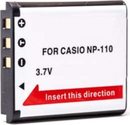Extra Digital Casio, battery NP-110