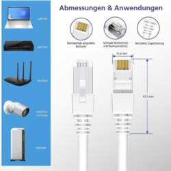 Helos - Patchkabel - RJ-45 (M)