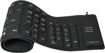 Logilink | Flexible waterproof Keyboard USB