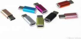 N/A Micro USB to Type-C Silver