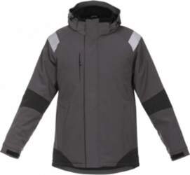 No name JACKET SOFTSHELL ATLANTA BLACK/GREY