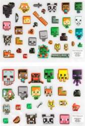 Paladone Minecraft Puffy Gadget Decals