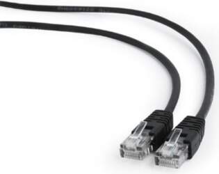PATCH CABLE CAT5E UTP 3M/BLACK PP12-3M/BK