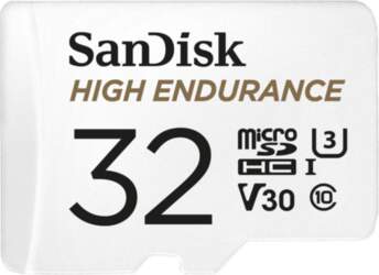 Sandisk microSDHC 32GB Card + Adapter