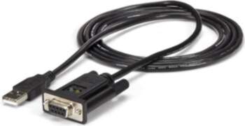 StarTech.com ICUSB232FTN seriālais kabelis Melns