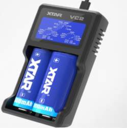 XTAR VC2 LCD Lādētājs