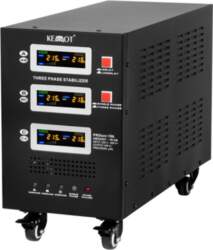 Automatic three-phase voltage stabilizer KEMOT PROavr-10k