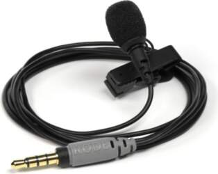 Black Lavalier/Lapel