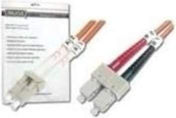 DIGITUS LWL Patchkabel LC/SC 50/125µm 1m
