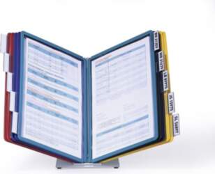 Durable VARIO document display carousel Desk
