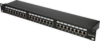 Extralink Patchpanel CAT5E STP V2 24