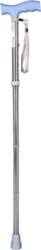 Folding walking stick ACTIONMED silver