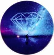 ILike Universal Pop Holder Nebula Blue