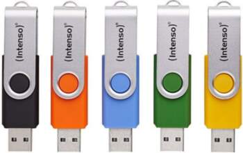 Intenso 5 x USB flash drive