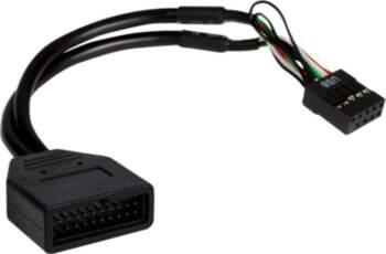 Inter-Tech USB 2.0 Adapter, 19Pin