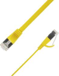 LinkIT Flat U/FTP Cat6A Yellow 2m