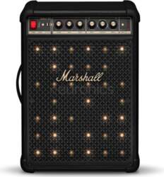 Marshall Bromley 450, melna / misiņa
