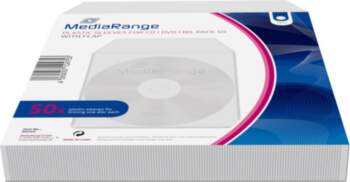 MediaRange CD/DVD Storage Media Case